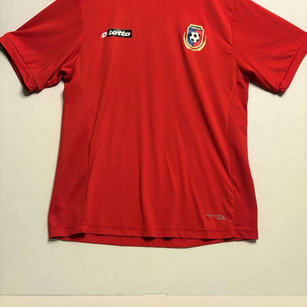 Lotto Red Panama Sports Jersey